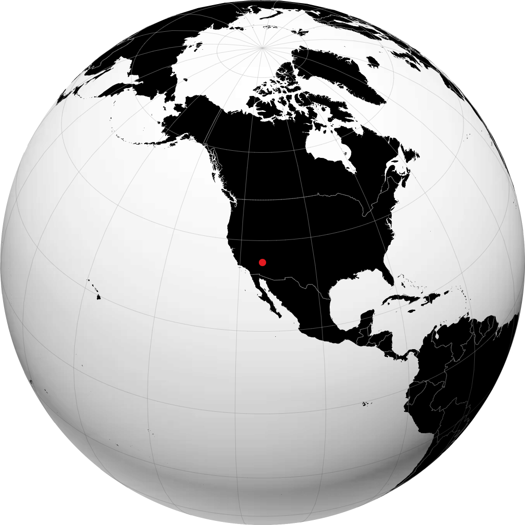 Kingman sur le globe