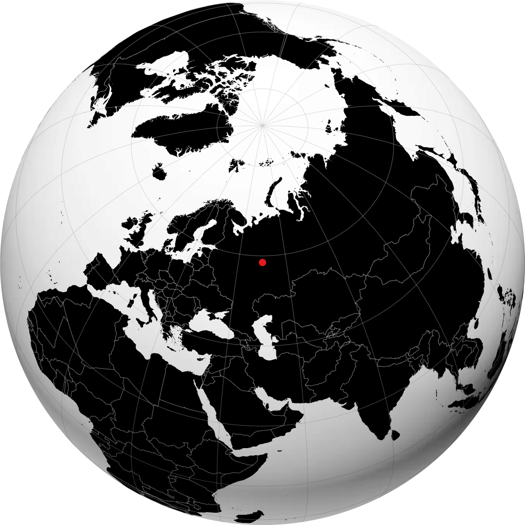 Kirovo-Chepetsk sur le globe