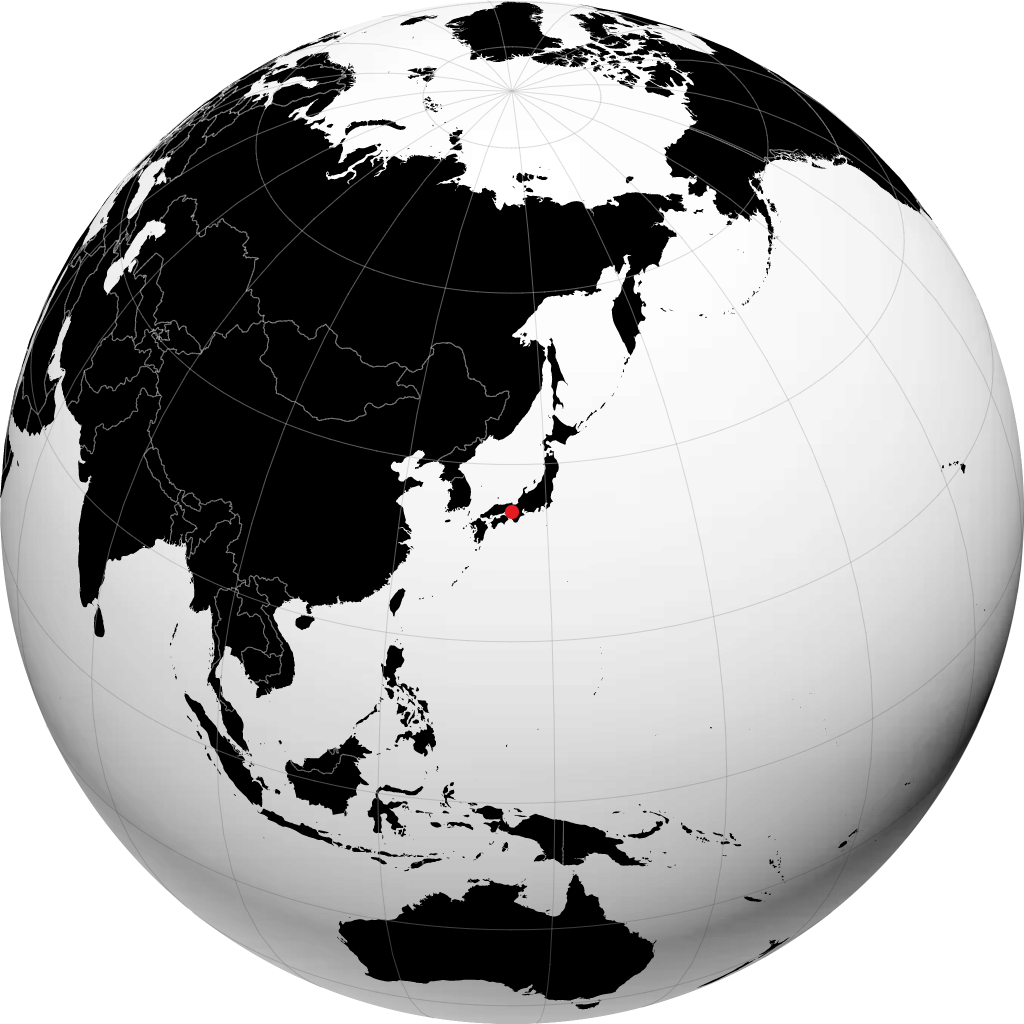 Kobe sur le globe