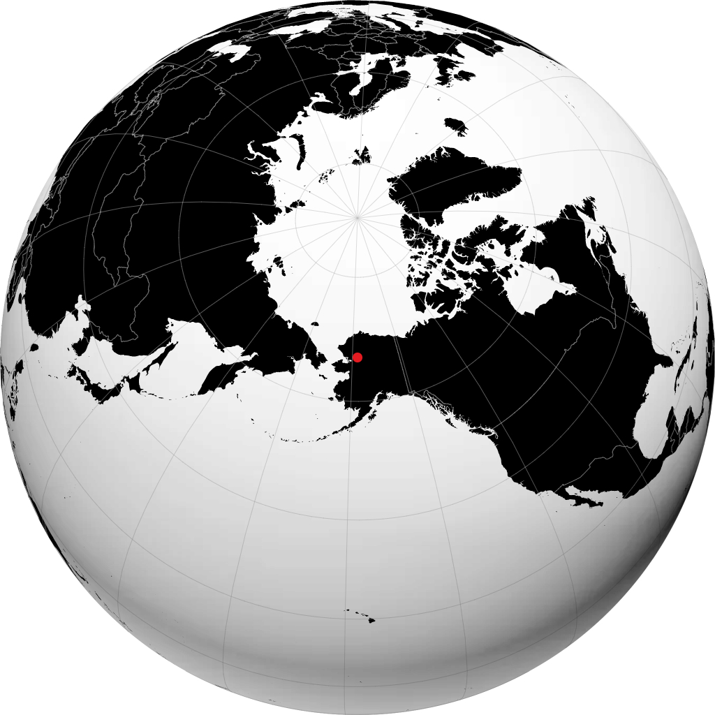 Kobuk sur le globe