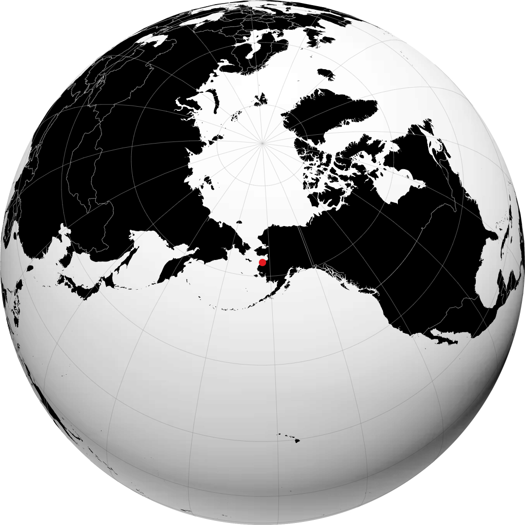 Kotlik sur le globe