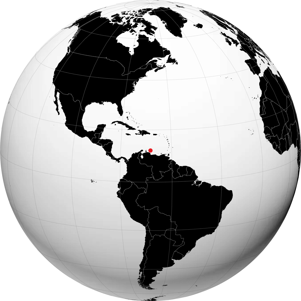 Kralendijk sur le globe