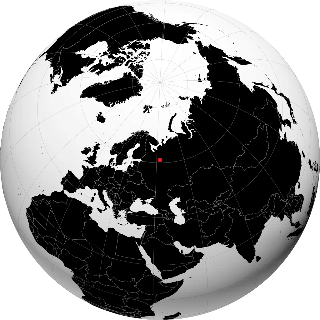 Kuloy sur le globe