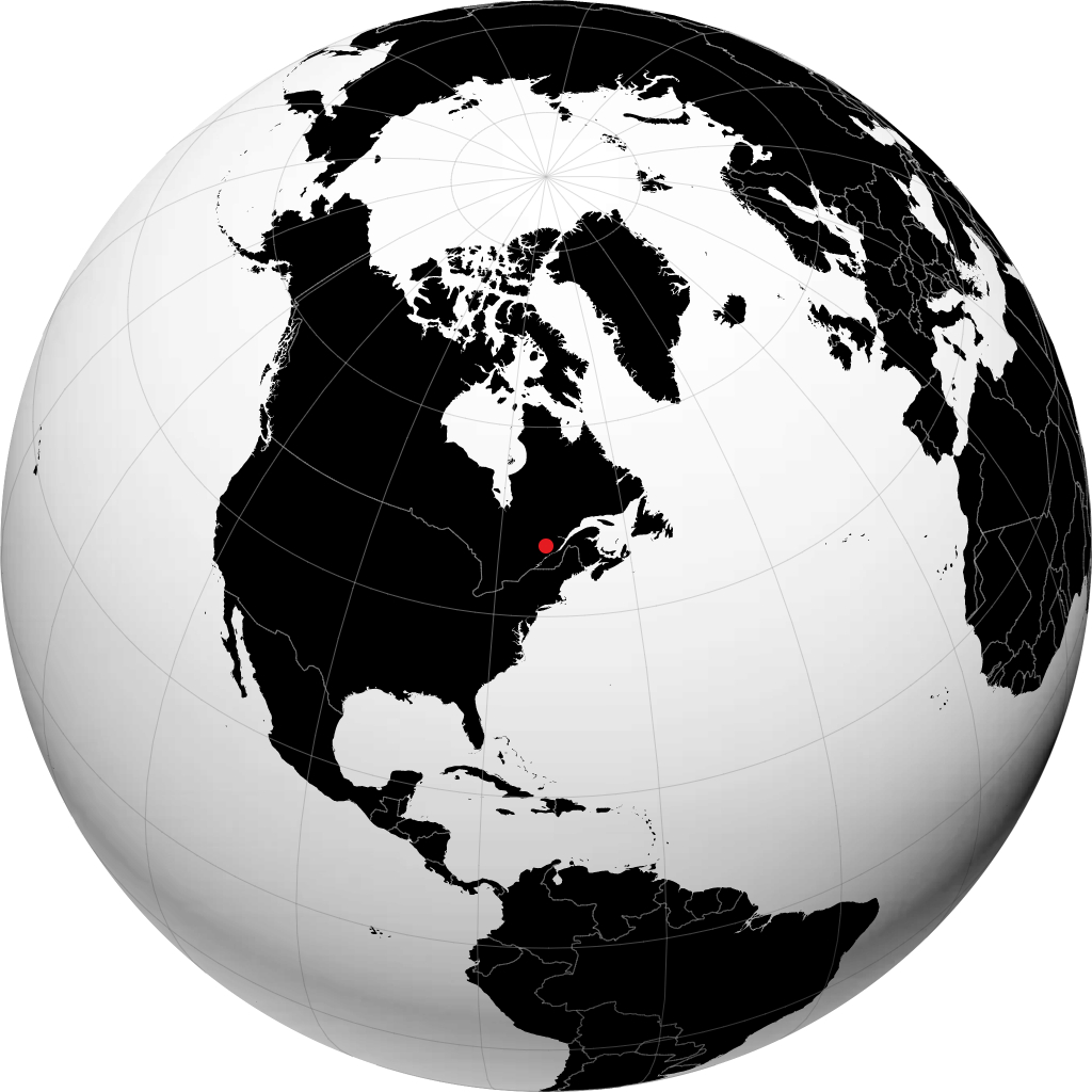 La Tuque sur le globe