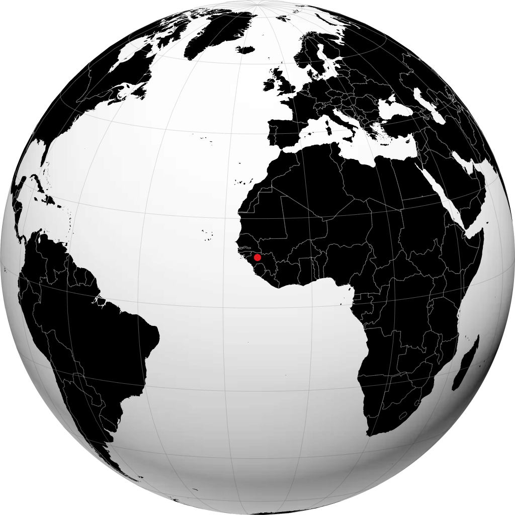 Labé sur le globe
