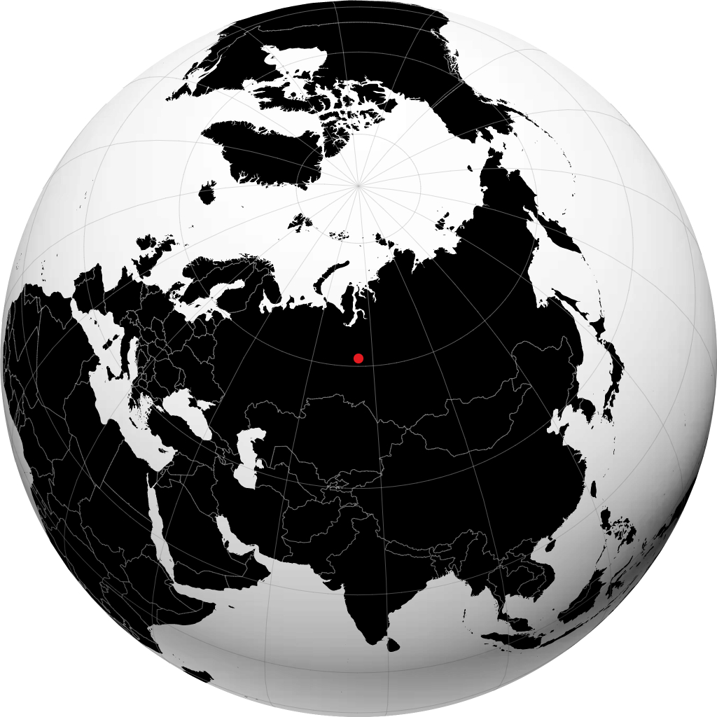 Langepas sur le globe