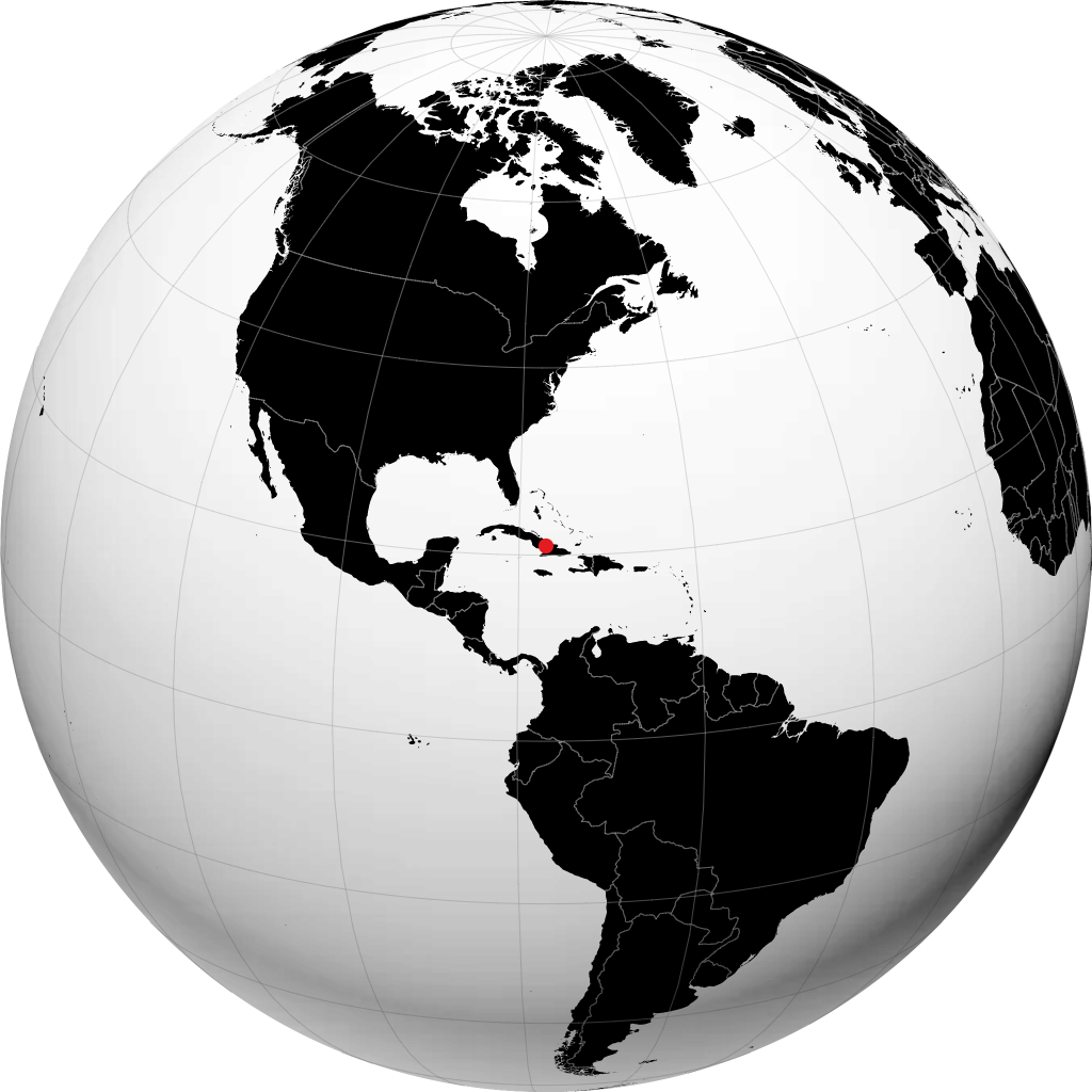 Las Tunas sur le globe