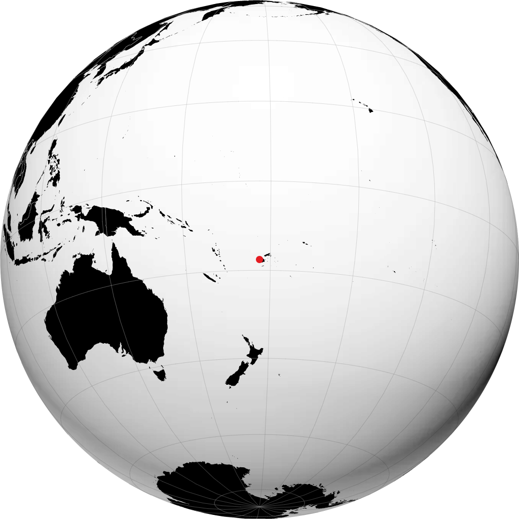 Lautoka sur le globe