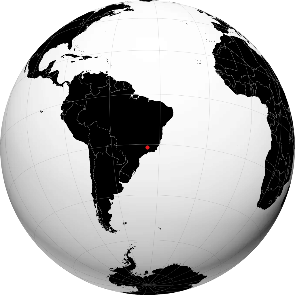 Lavras sur le globe