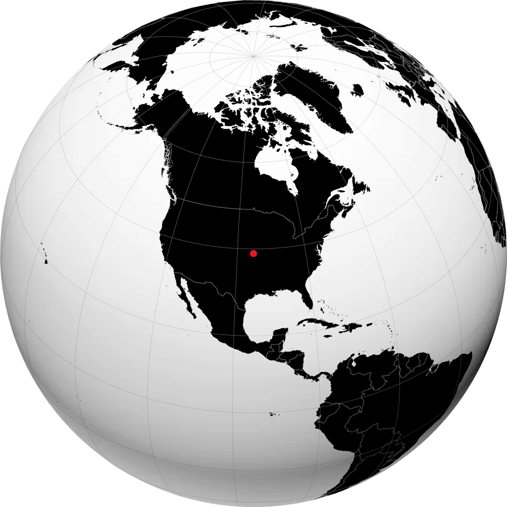 Lawrence sur le globe