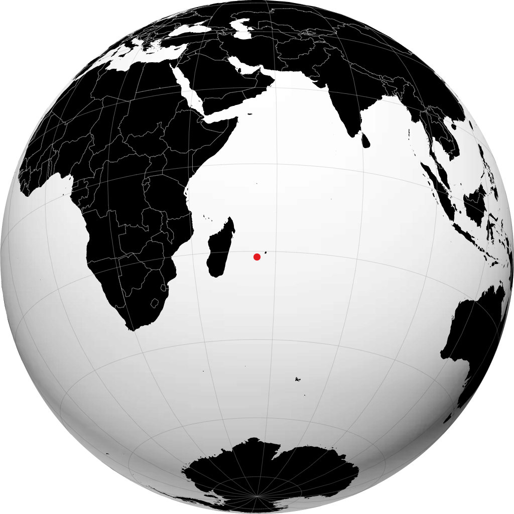 Le Tampon sur le globe