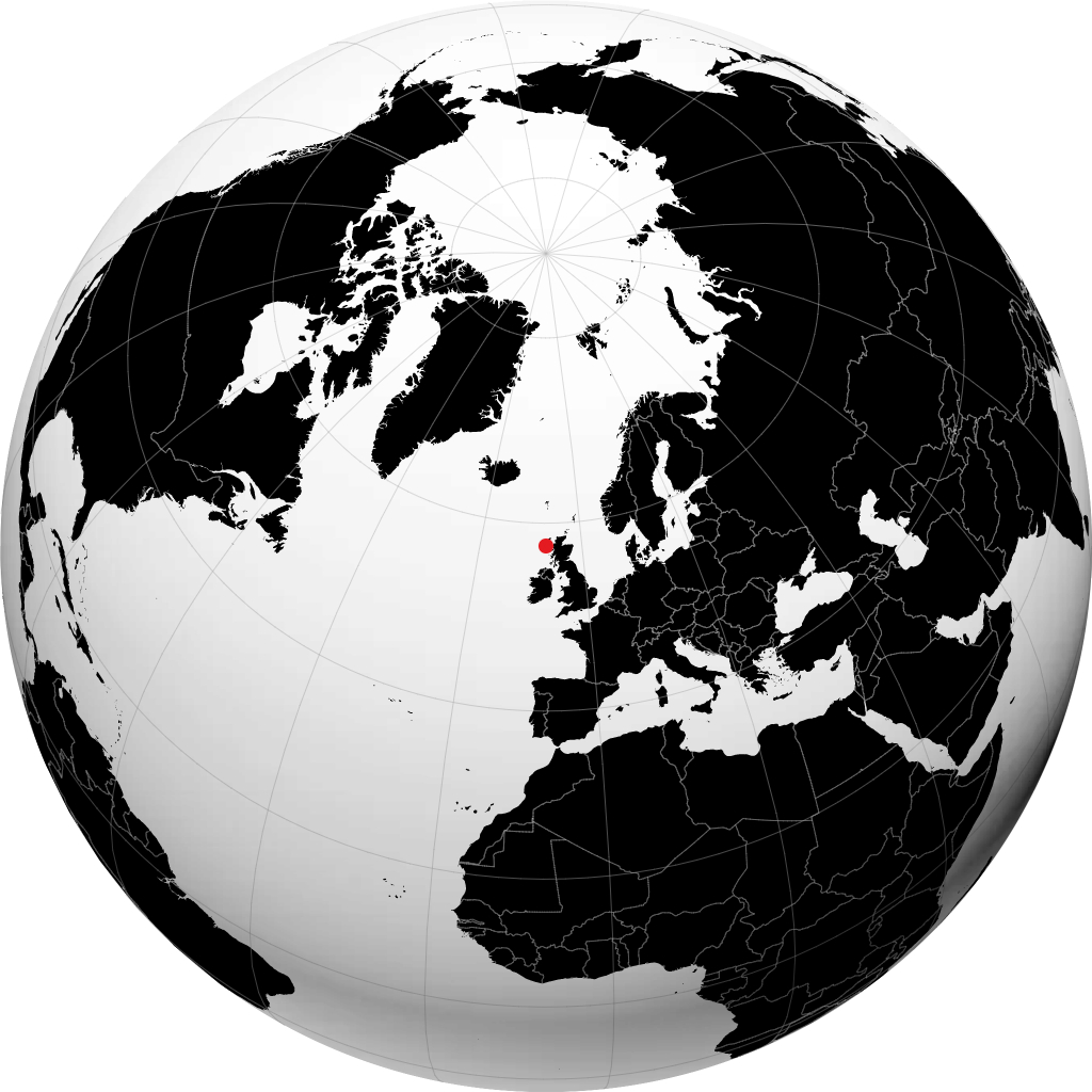 Lochmaddy sur le globe