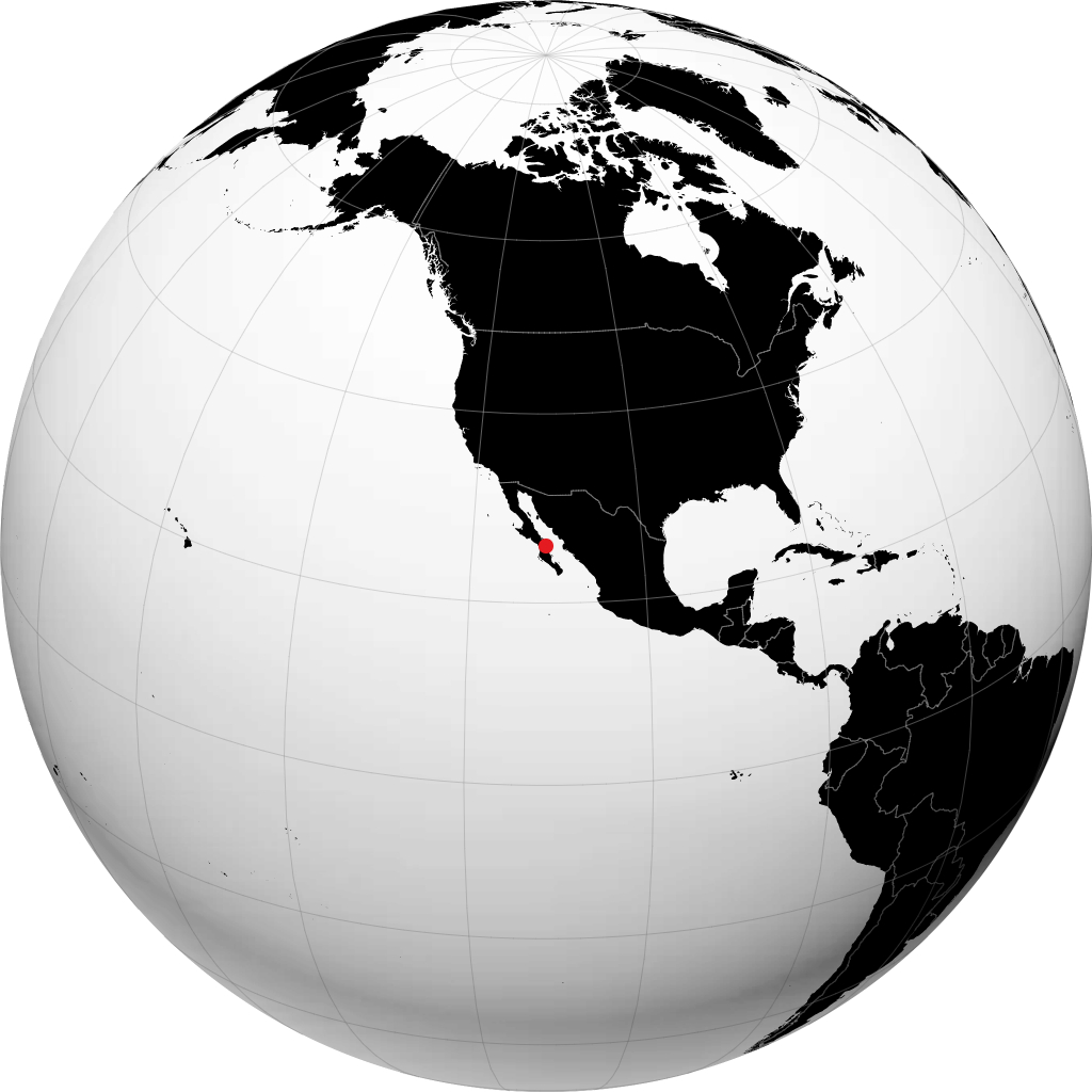 Loreto sur le globe