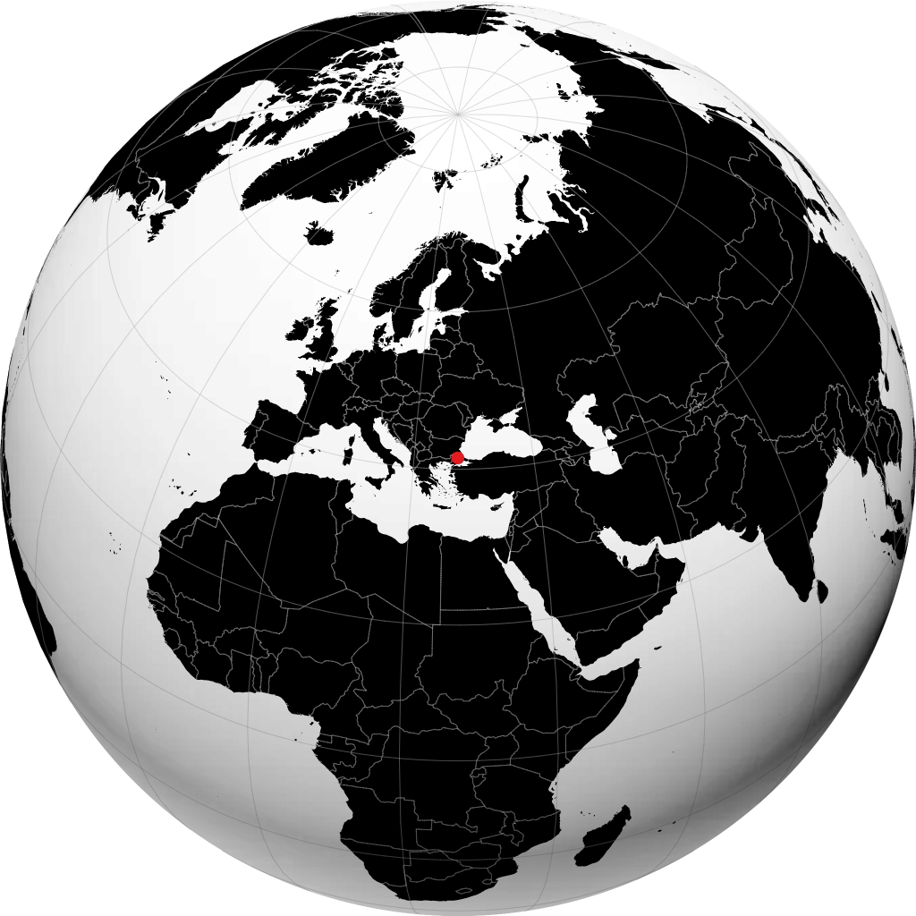 Lüleburgaz sur le globe