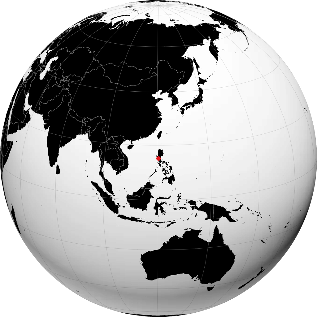 Mabalacat sur le globe