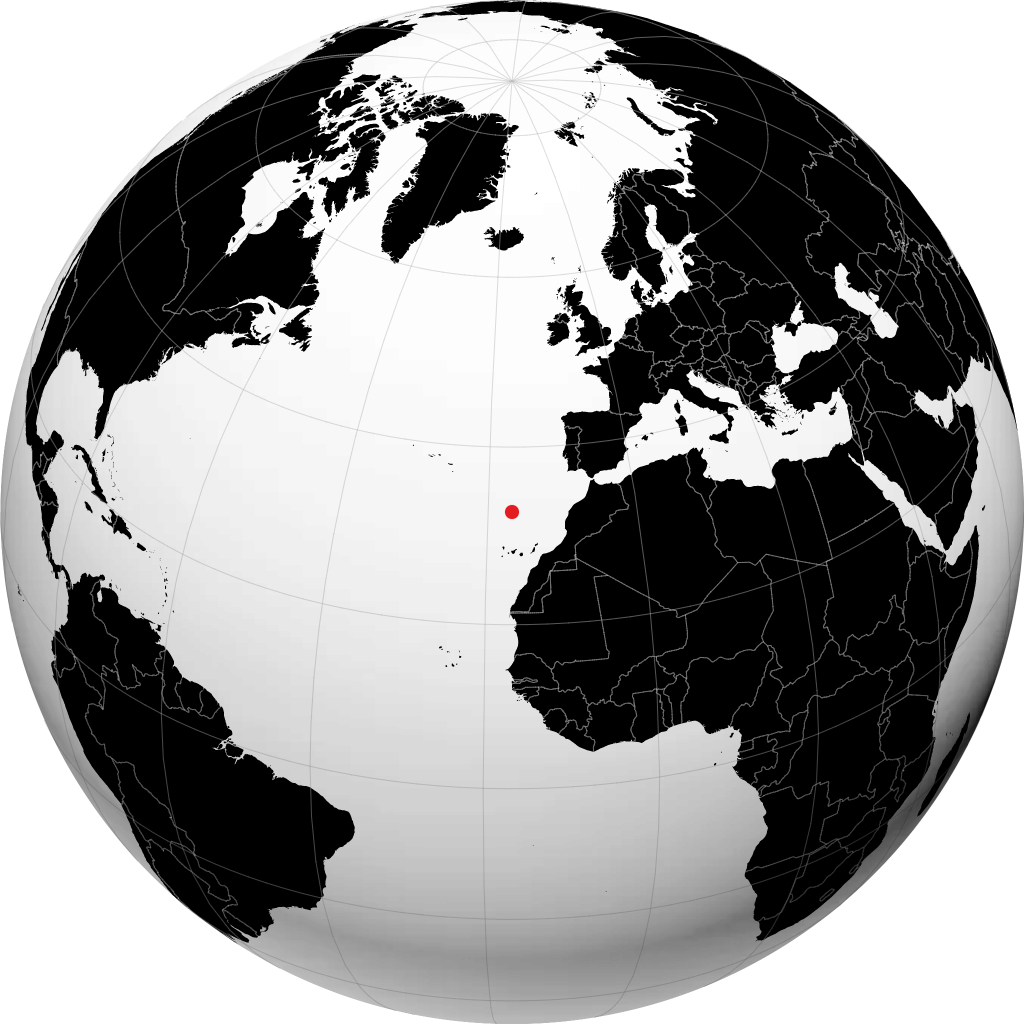 Machico sur le globe