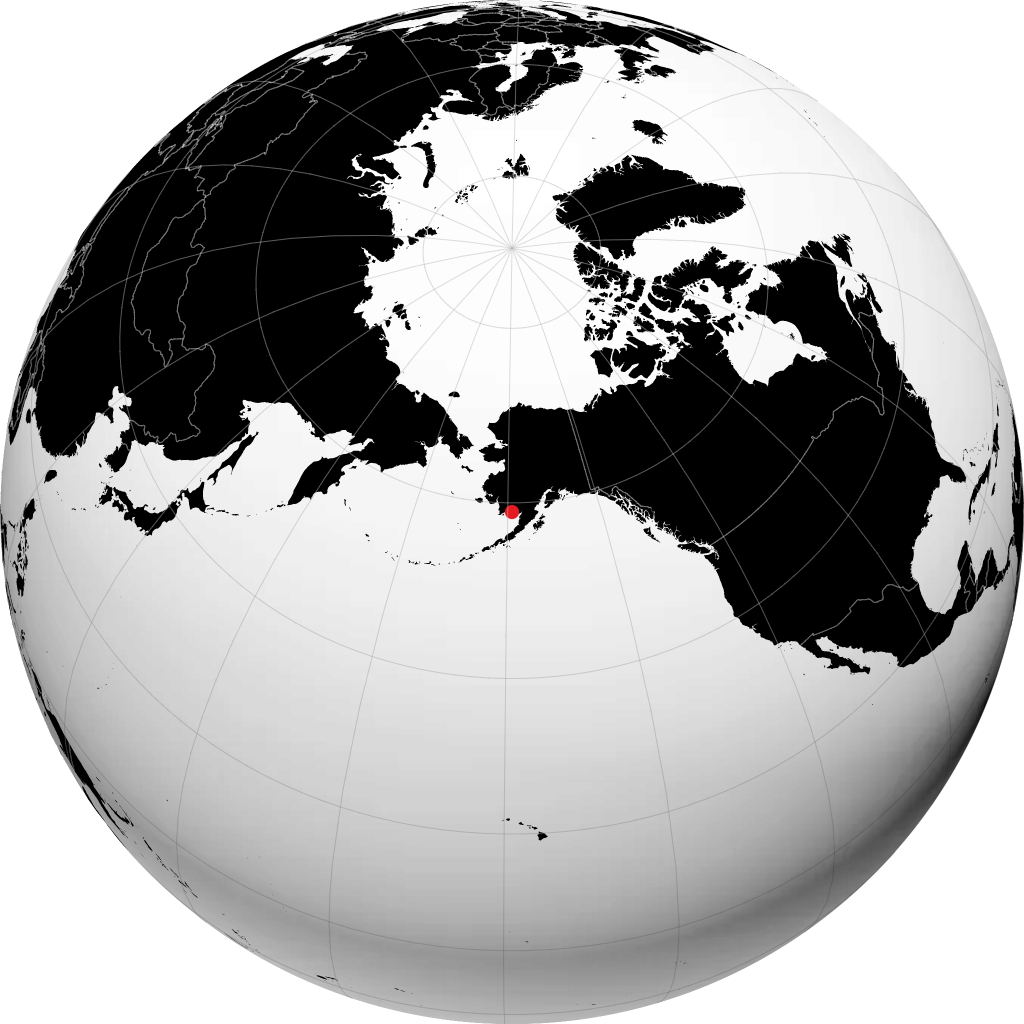 Manokotak sur le globe