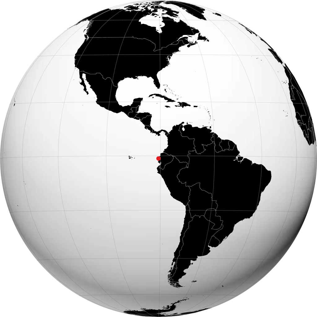 Manta sur le globe