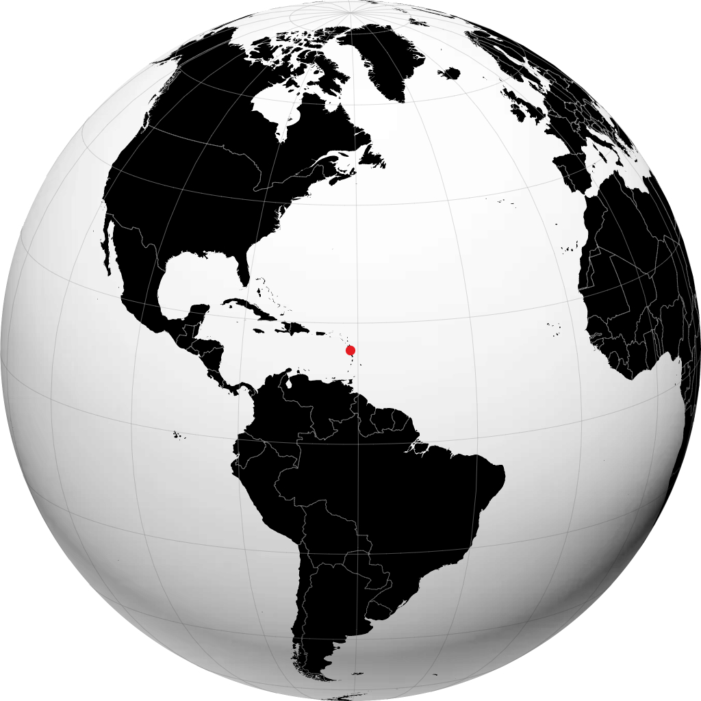 Marigot sur le globe