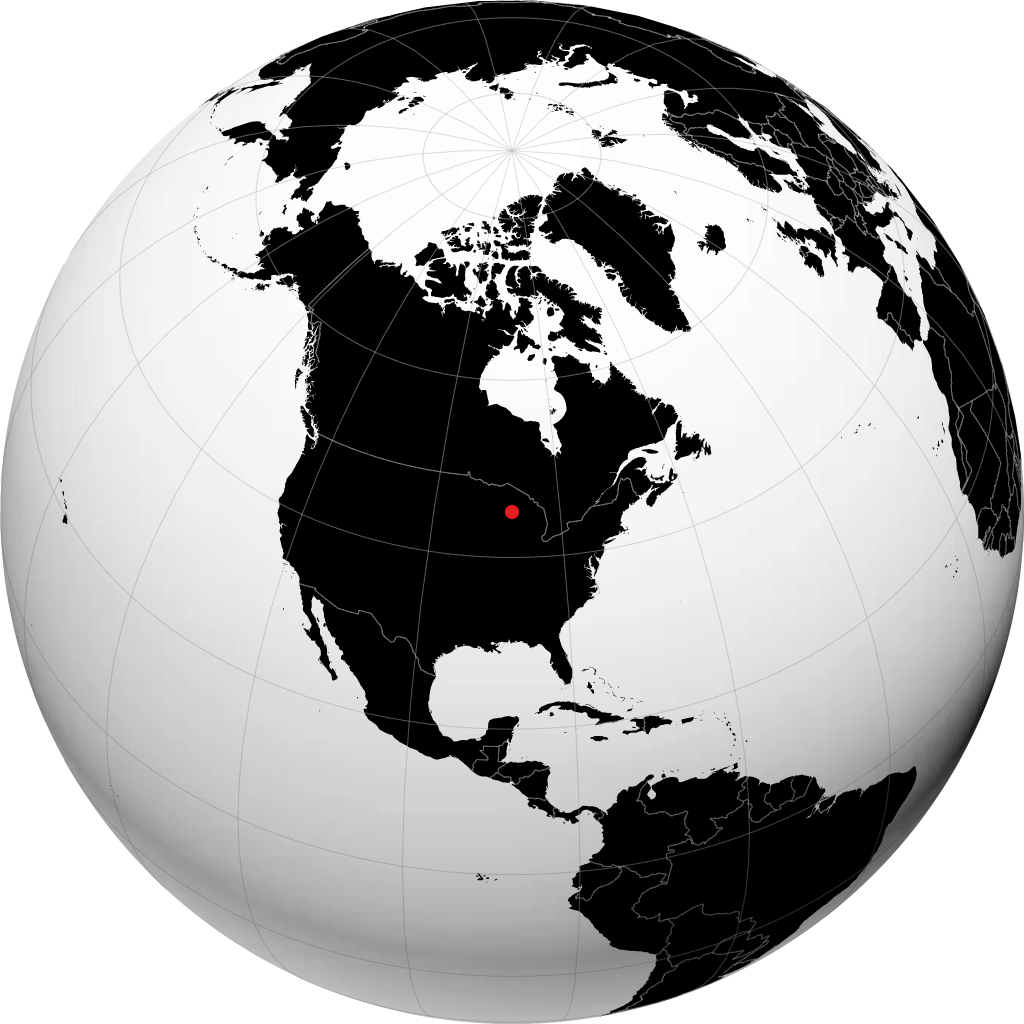 Marinette sur le globe