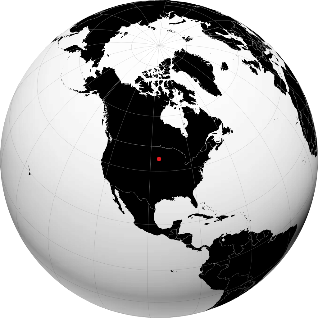 Marshall sur le globe