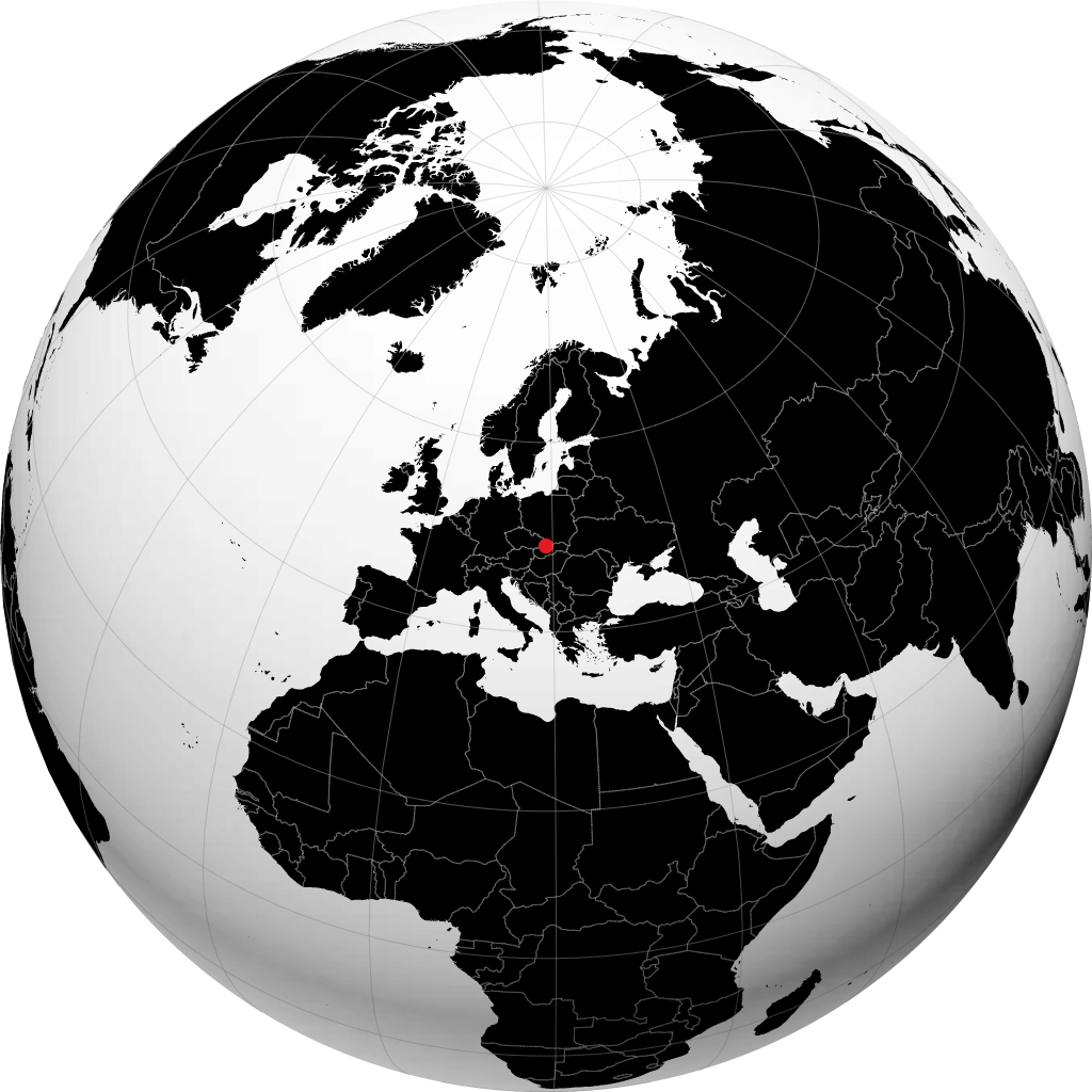 Martin sur le globe