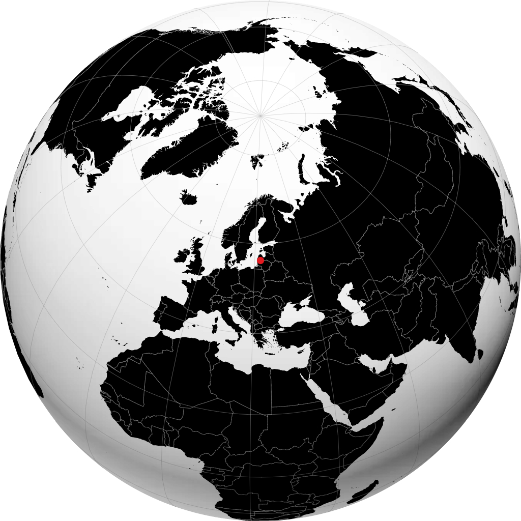 Mažeikiai sur le globe