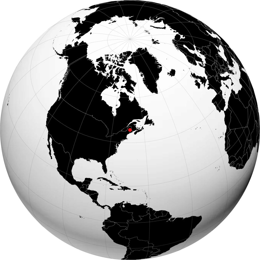 Millinocket sur le globe