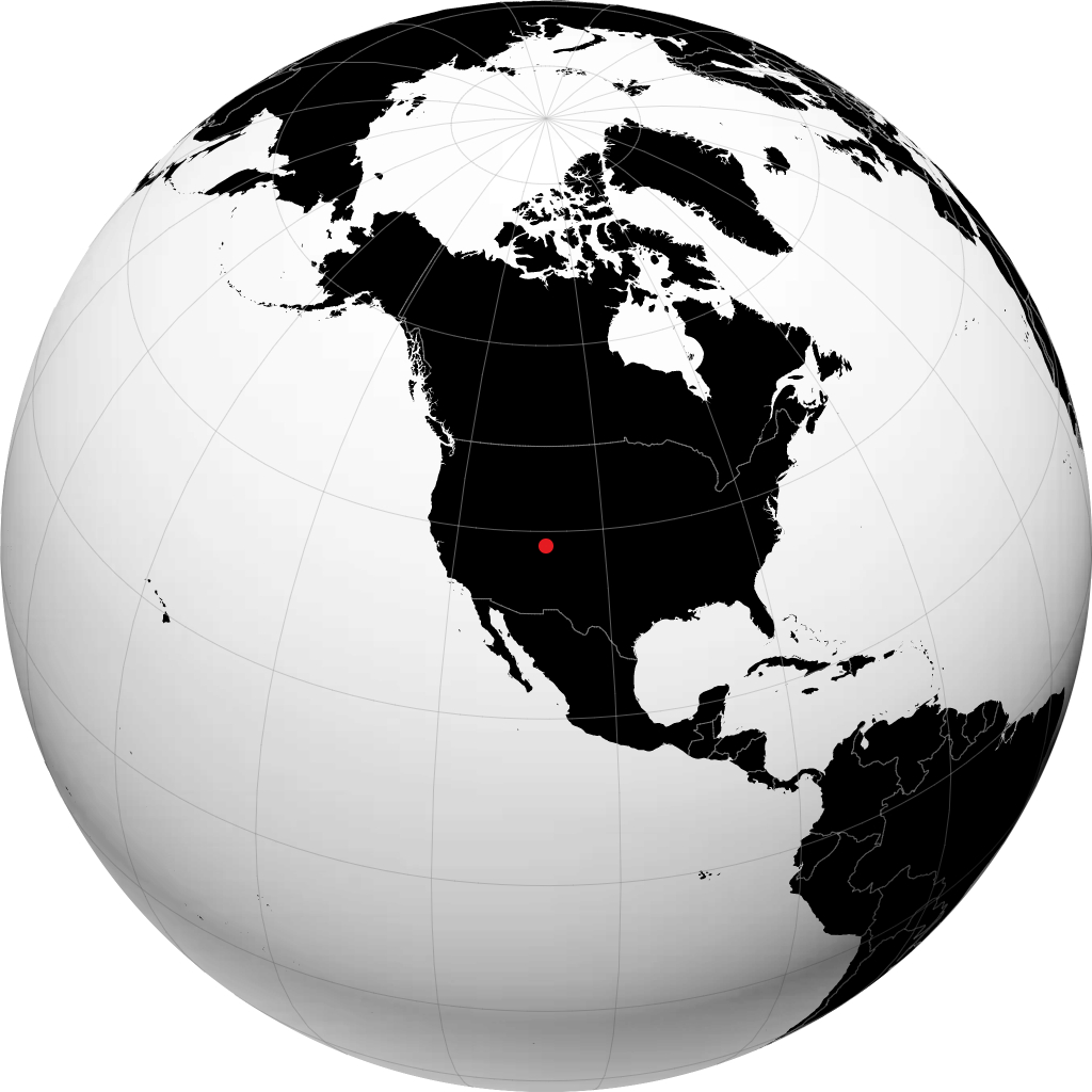 Montrose sur le globe