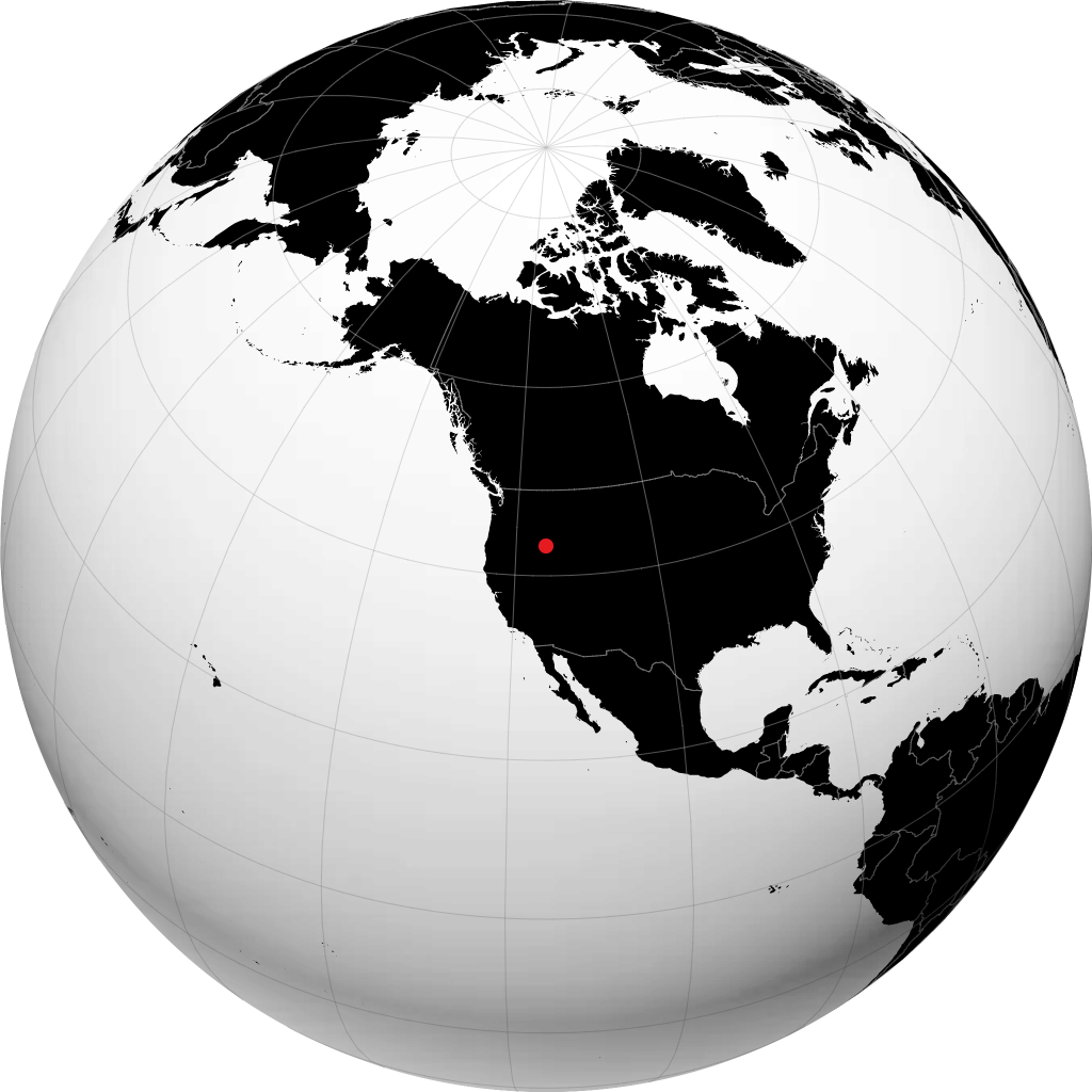 Mountain Home sur le globe