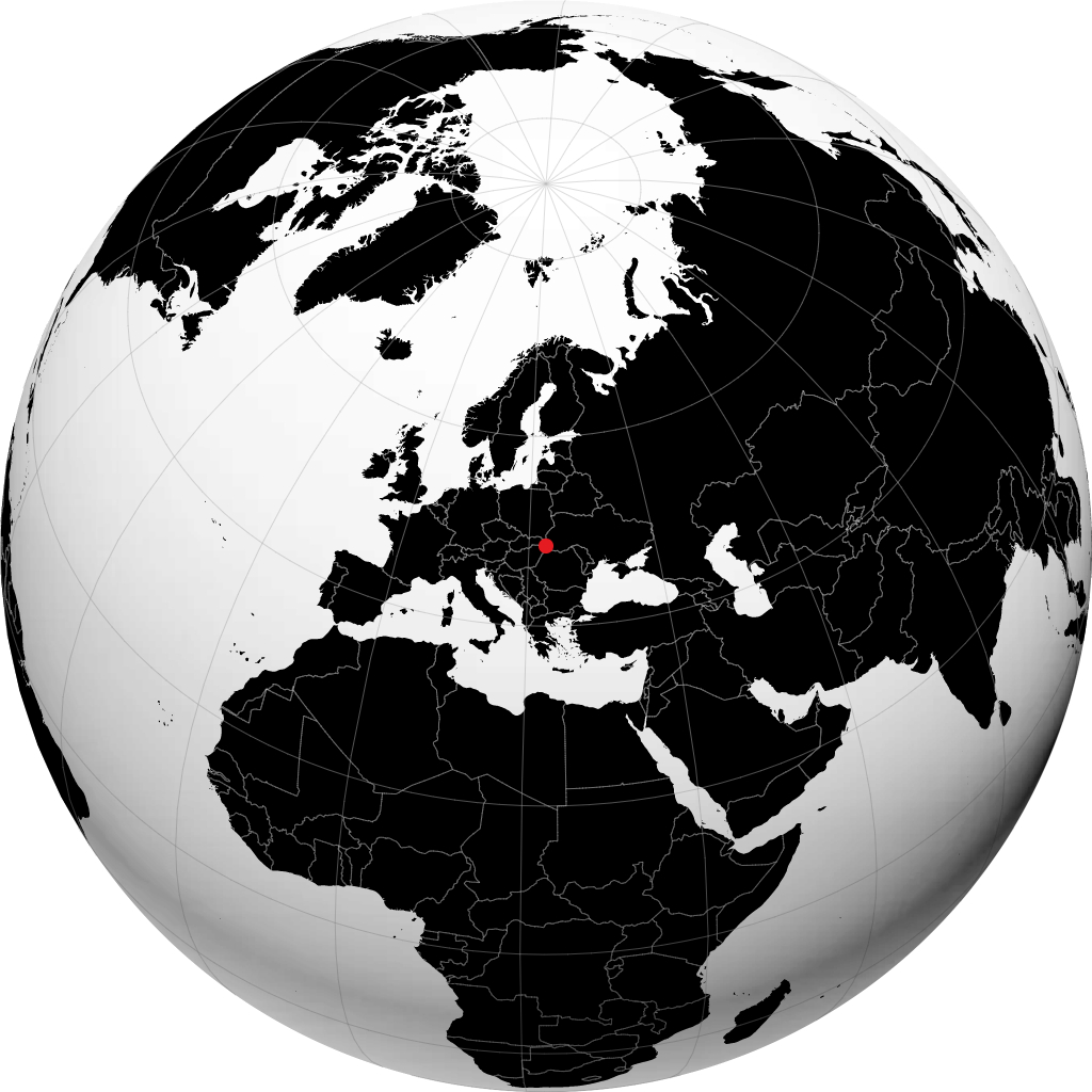 Moukatchevo sur le globe