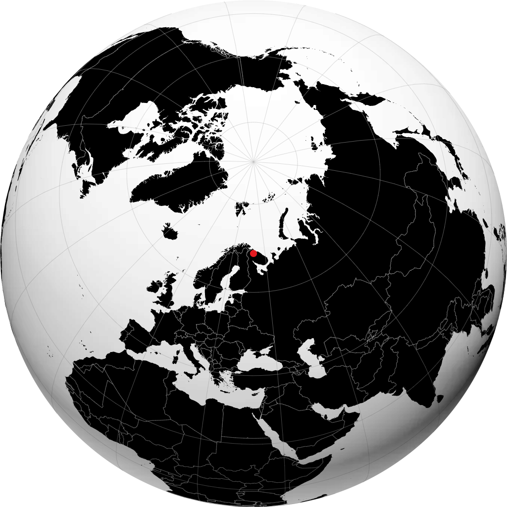 Murmashi sur le globe