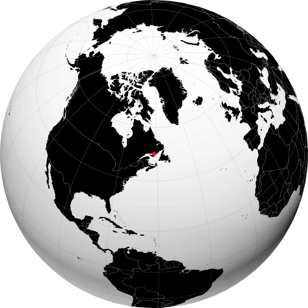 Natashquan sur le globe
