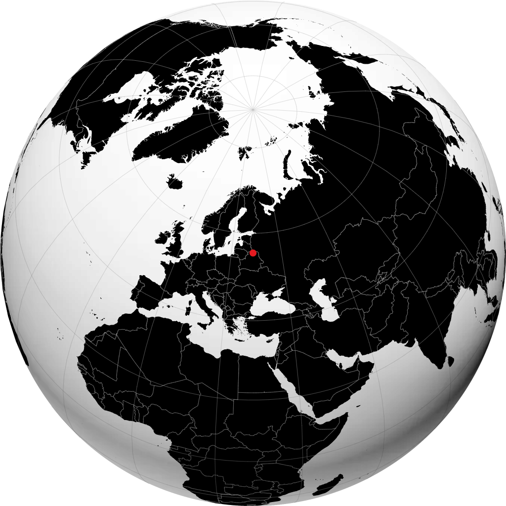 Navapolatsk sur le globe