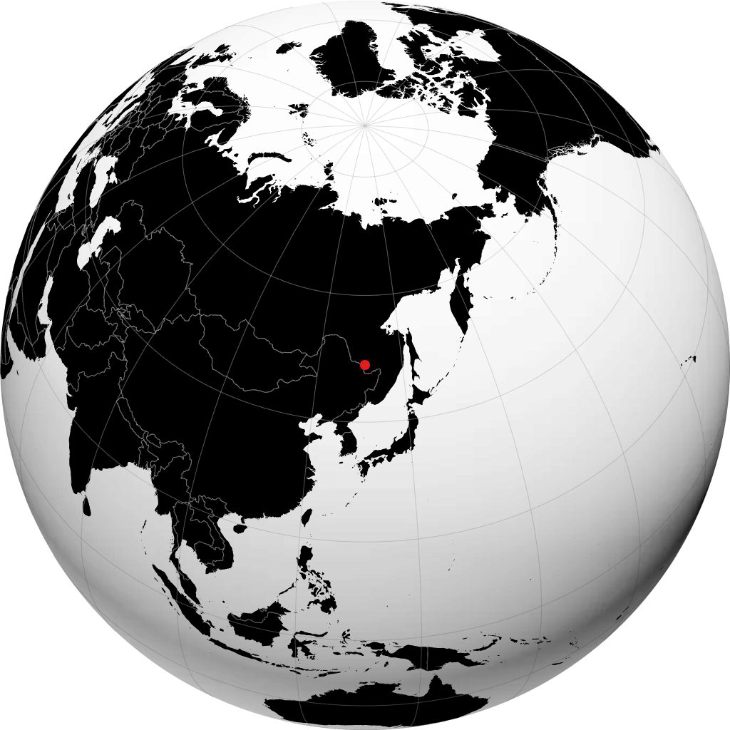 Obluchye sur le globe