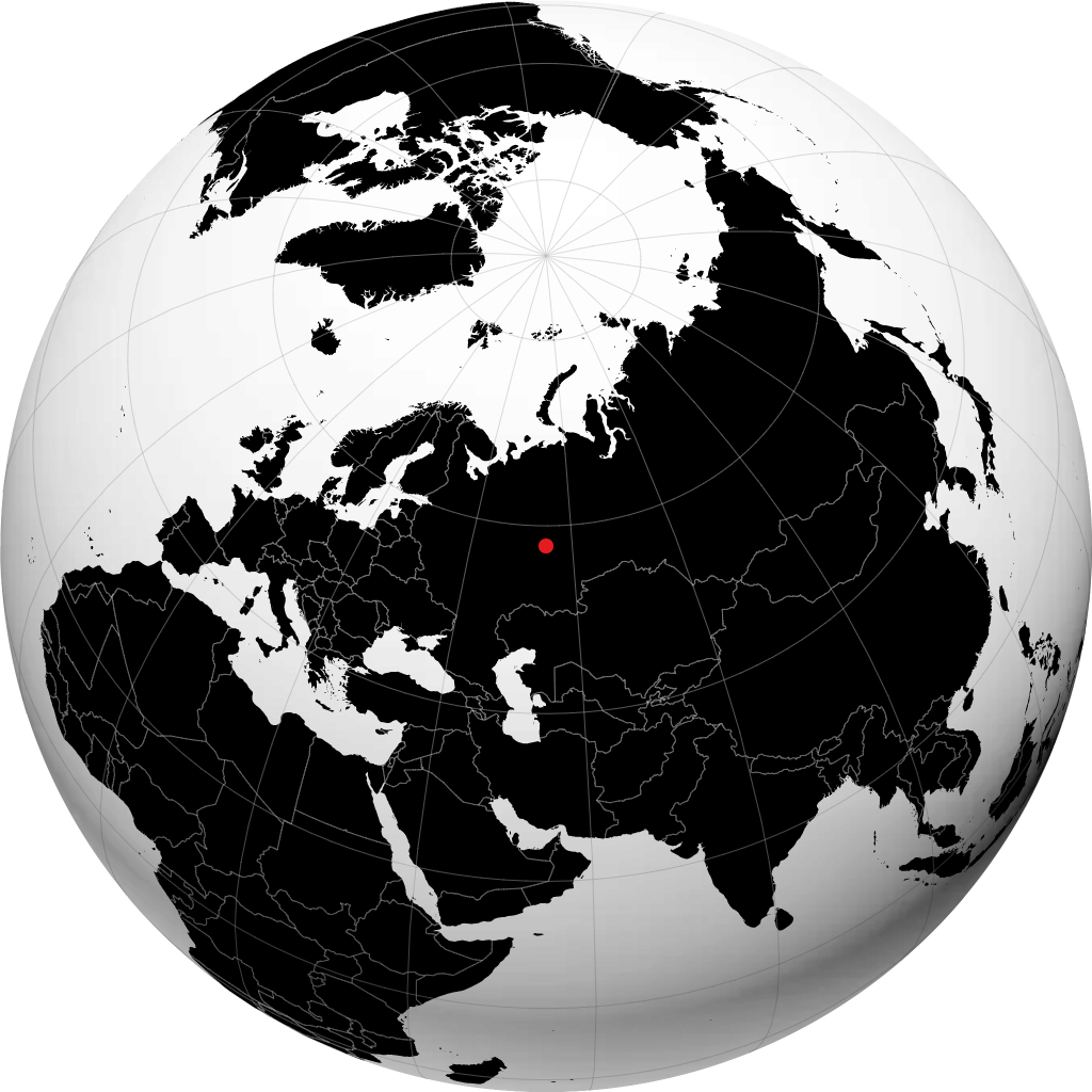 Ocher sur le globe