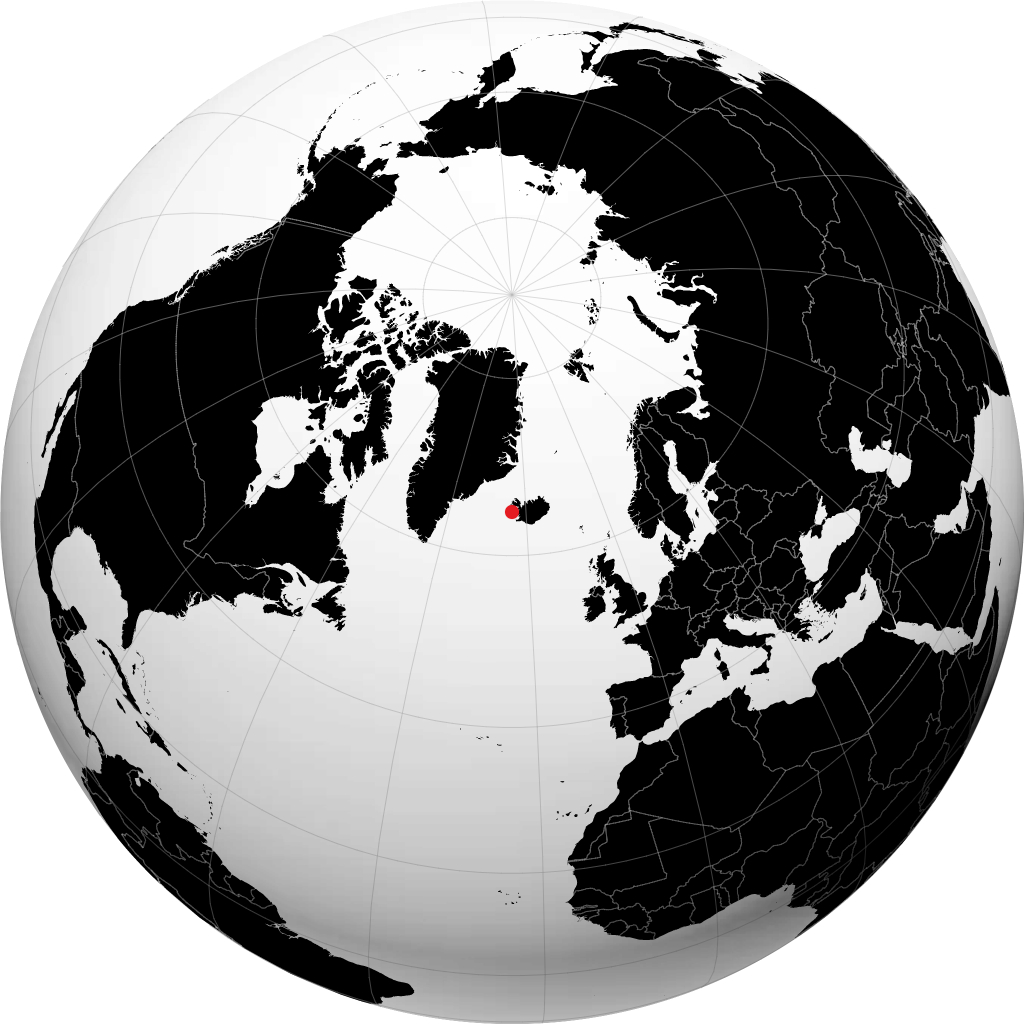 Ólafsvík sur le globe