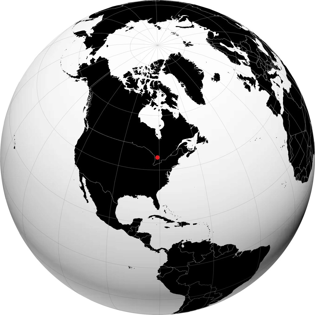 Owen Sound sur le globe