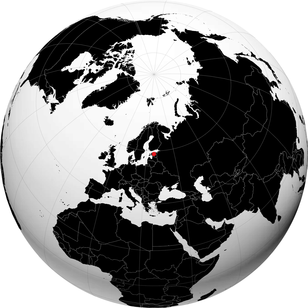 Paide sur le globe