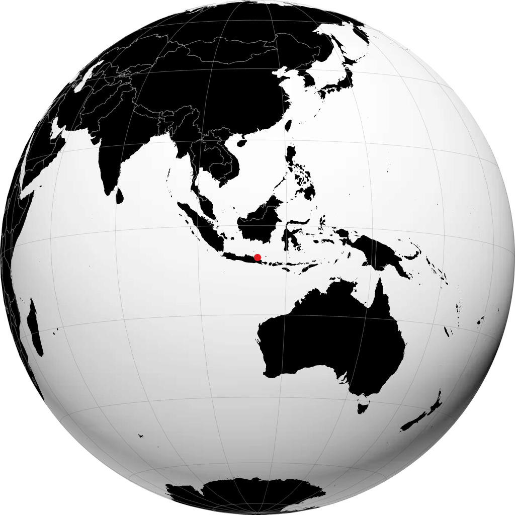 Pamekasan sur le globe
