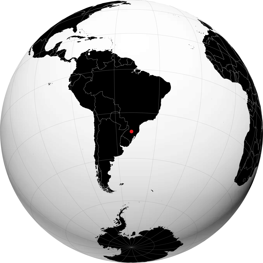 Passo Fundo sur le globe