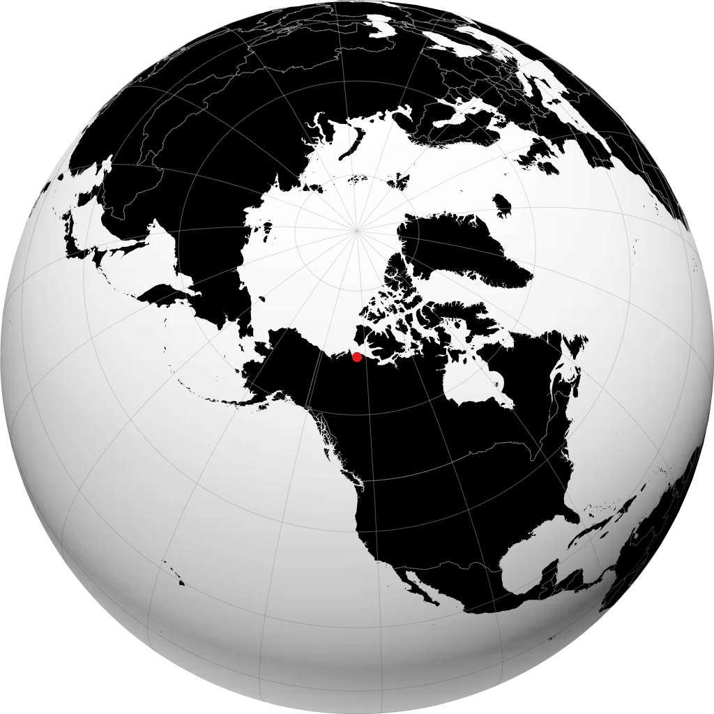 Paulatuk sur le globe