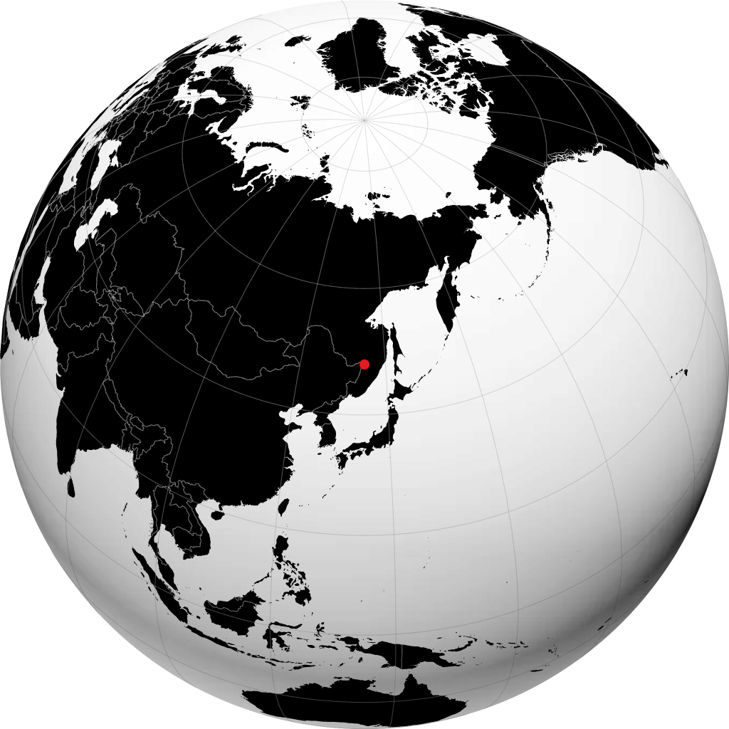 Pereyaslavka sur le globe