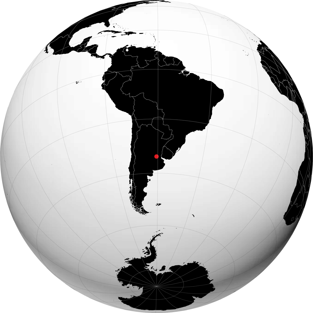 Pergamino sur le globe