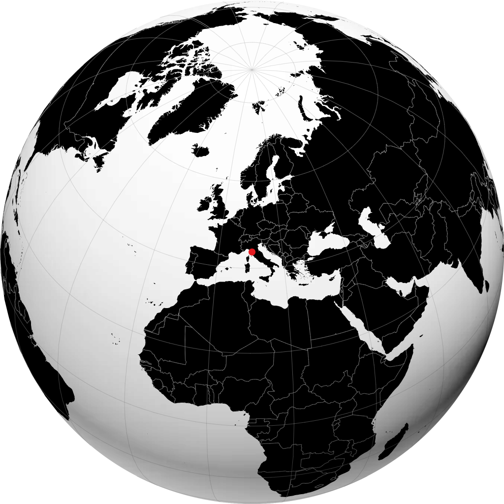 Pise sur le globe