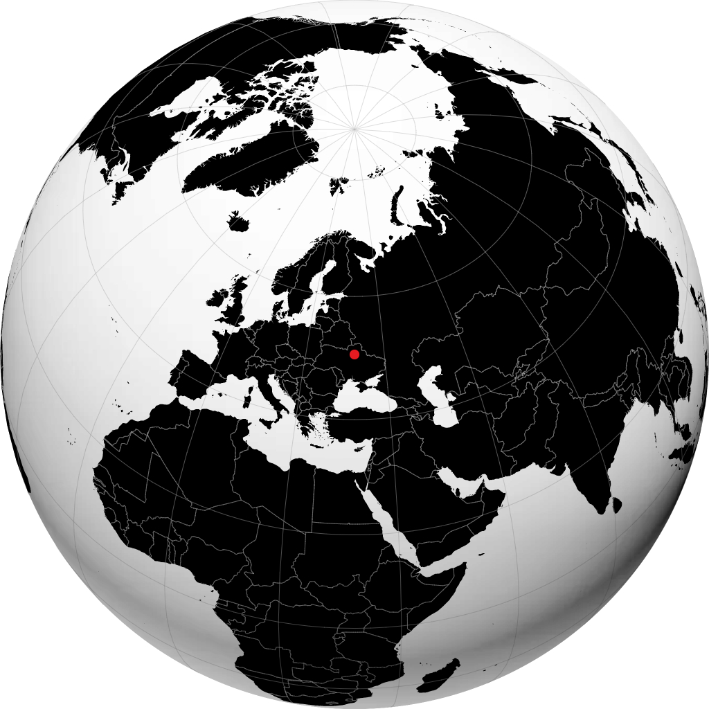 Pryluky sur le globe