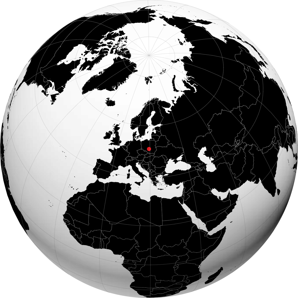 Radomsko sur le globe