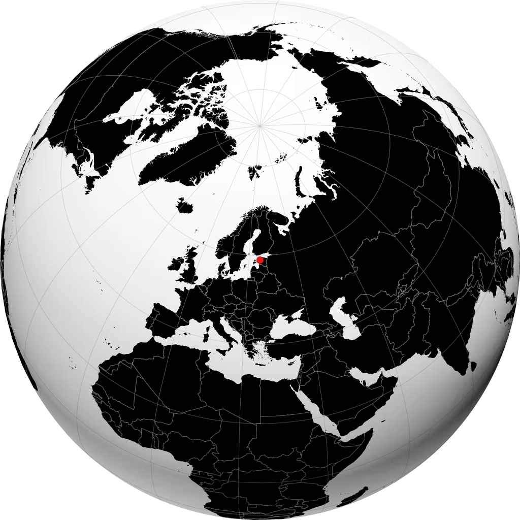 Rapla sur le globe