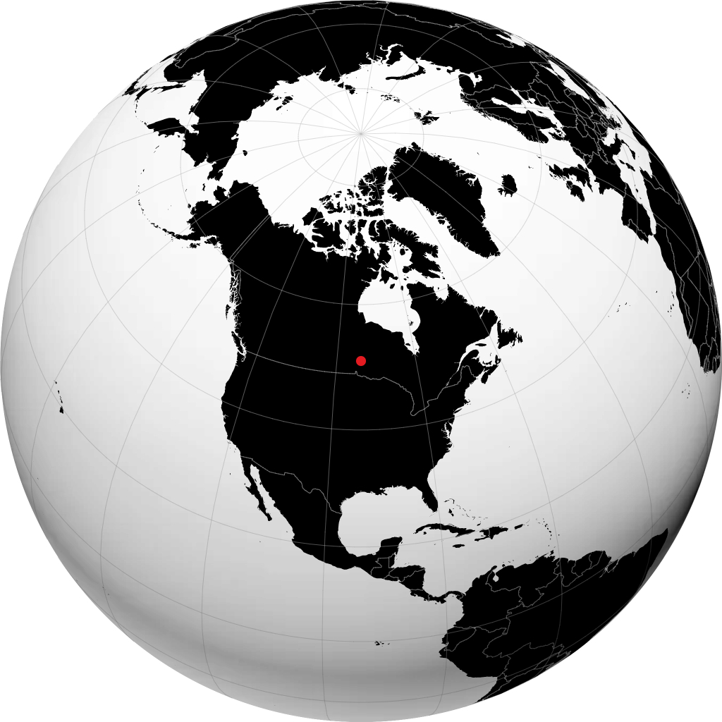 Red Lake sur le globe