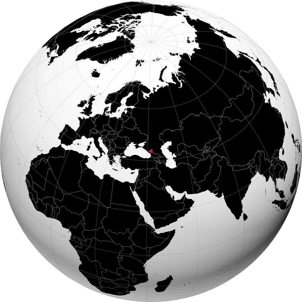 Karatchaïévo-Tcherkessie sur le globe